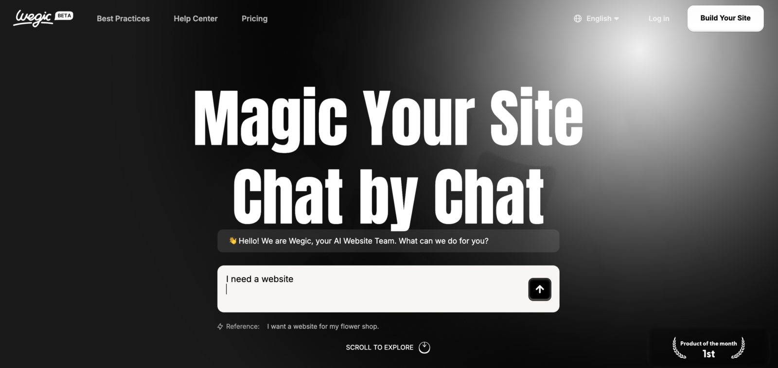 AI website builder